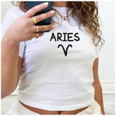 Girls' Chic Statements with Crop Tops